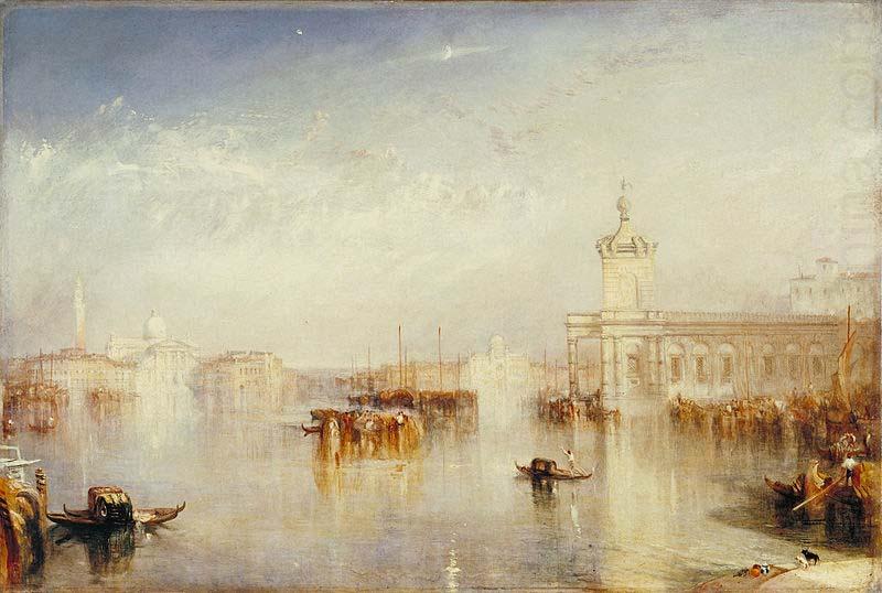 The Dogano, San Giorgio, Citella, from the Steps of the Europa, Joseph Mallord William Turner